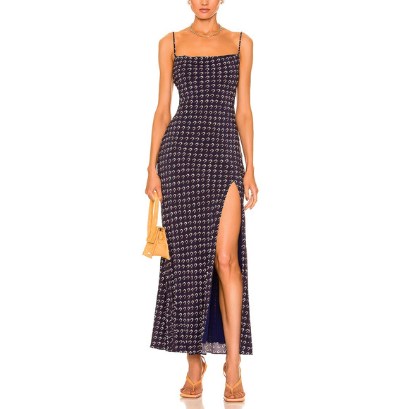 Staud 'Bellamy' Navy Dress Size M